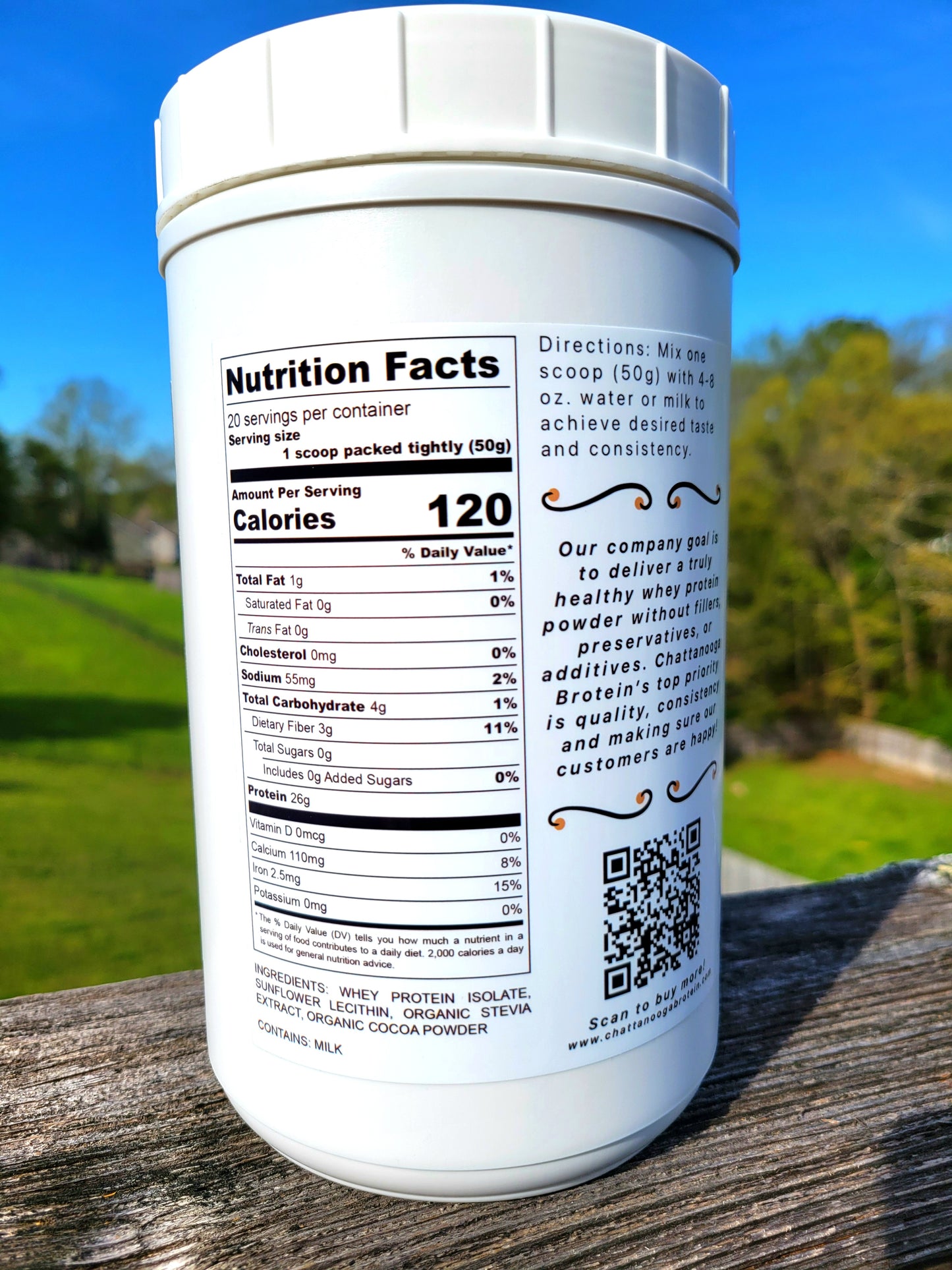 Chocolate Whey Protein Powder